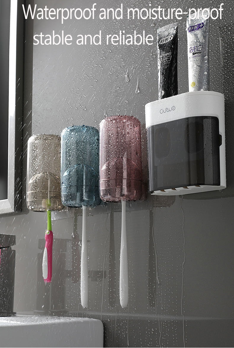 Multi-Purpose Toothpaste Dispenser