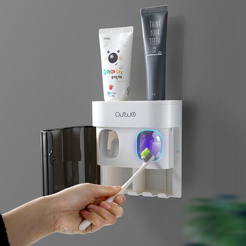 Multi-Purpose Toothpaste Dispenser