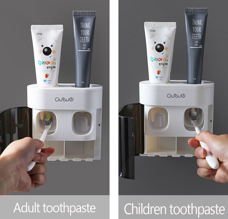 Multi-Purpose Toothpaste Dispenser