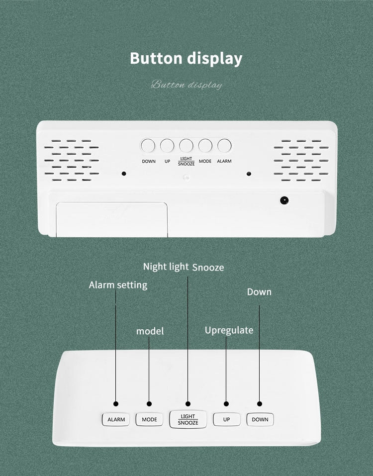 LED Alarm Clock